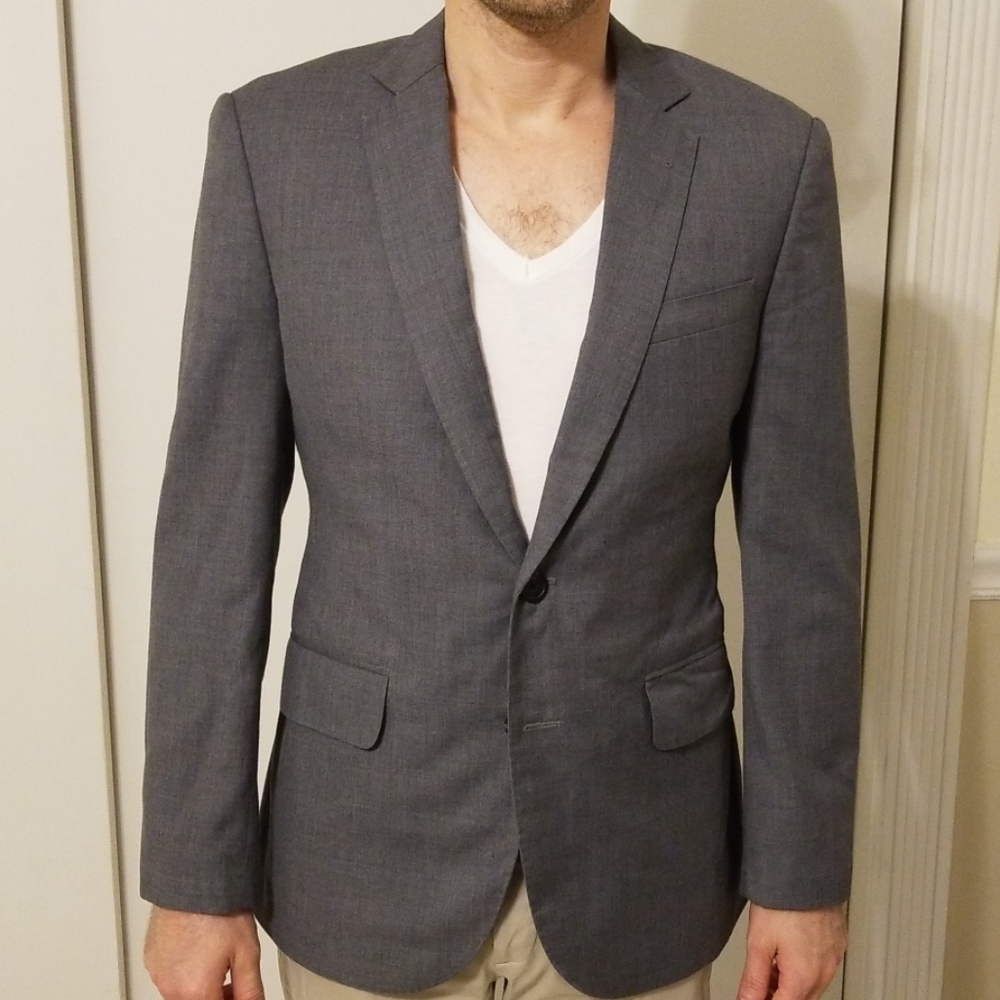 Thick As Thieves LA Custom Grey Suit Blazer Jacket